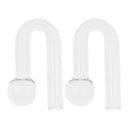 2x Aquarium CO2 Glass Drop Checker-Test Aquarium CO2 PH
