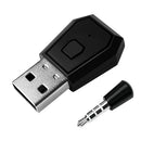 USB Bluetooth Adapter Audio Receiver for PS4 Laptop Headphones Headsets