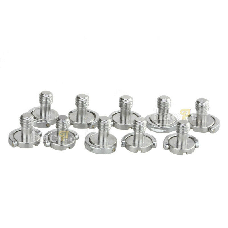 1/4 "D-ring Mounting Screws for Camera Tripod QR-board LS007 Stainless Steel FDG