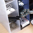 4 Pcs Desk Organizer, Pen Organizer Storage for Office, School Supplies, Tr X5M4