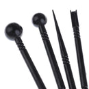 4pcs ceramic Polymer Clay Tools Carving Craft Brush Ceramics Tool Multi-funct â„–[