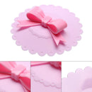 Bowknot Dustproof Reusable Cup Silicone Lid Seal Cup Cover (Light Purple) A