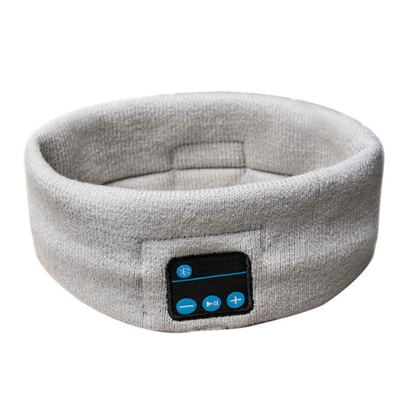 Wireless Bluetooth Stereo Sleep Headset Sports Headband Sweatband With Mic