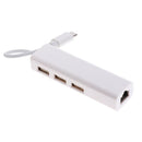 USB-C Type-c To USB Hub With RJ45 LAN Converter For Computer