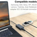 1Pc 1.8m Main Computer Power Cord Three-Plug High-Quality Monitor Power SEAU