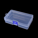 Transparent fishing lure tackle hook bait plastic storage box container case LJ