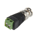 10 Pack BNC Male CCTV Coaxial Camera Adapter / Video Balun Connector X8F1