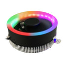 RGB CPU Cooler Heat Sink Radiator Fit for Intel LGA 1150 1156 AMD AM2+