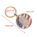 Trump 2020 Souvenir Collectibles Gift Commemorative Coin Keychain Handicra OZ