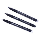 3Pcs 12 Fabric Marker Pens Permanent Black White Grey Colors For DIY T-Shirt