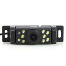 Mini Car Rear View Camera Night Vision Parking Camera with 9 LED Lights A
