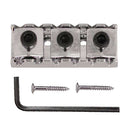 Guitar Locking Nut 42mm String Lock for 6 String Electric Guitar Chrome