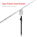 Aluminum Bank Stick for Buzz Bar Bite Alarm Rod Rest Carp Fishing Accessories