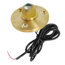 Green Led Boat Plug Light Garboard Brass Drain 50 mm Marine Underwater Fish