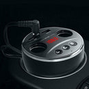 3.1A Dual USB Car Charger Bluetooth FM Music Transmitter with Emergency Hammer