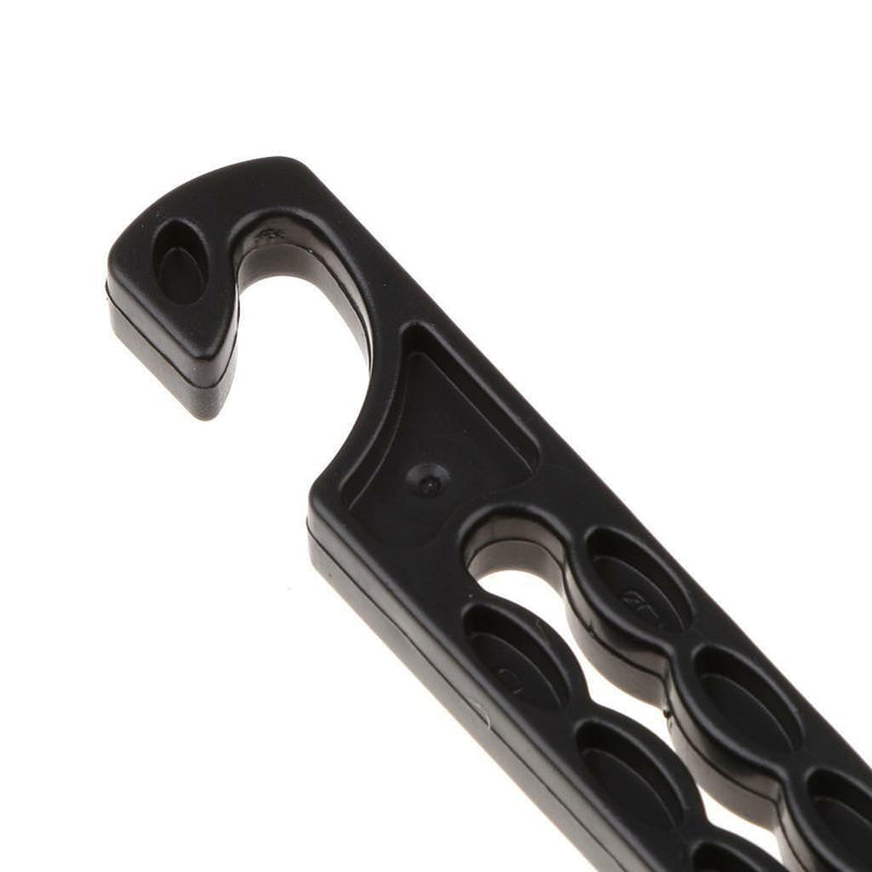 Universal Auto Air Vent Hanger Hook for Sunglass Cable Key Hanger Black
