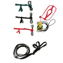 2 Pcs Durable Anti-Bite Cotton Pet Parrot Traction Rope,S+XS
