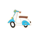 Cartoon Electric Car Brooches Badge Women Men Enamel Lapel Pins Ornaments