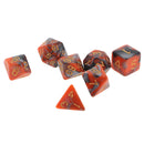 2 Set/ 14pcs 1.6cm/0.62'' Polyhedral Dice D12 D10 D8 D6 D4 TRPG Accessories