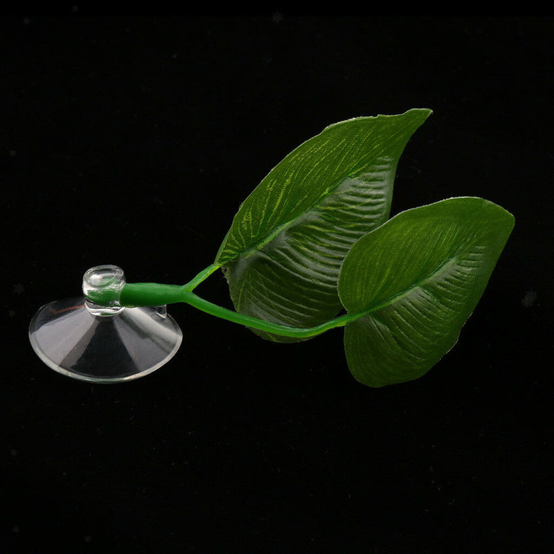 High Simulation Artificial Plant Double Leaf Fish Tank Aquarium Ornament