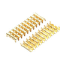100Pcs/Set U-Type Docking Connector Line Pressing Button Quick Connect Term