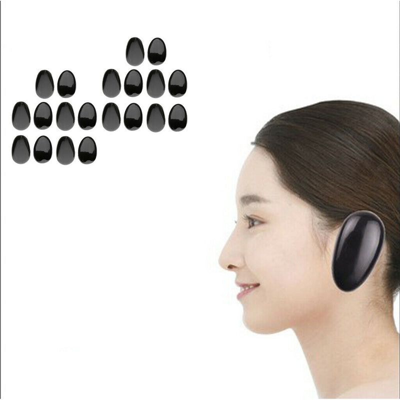 20 Pieces Pro -resistant Hair Coloring Styling Shampoo Ear Cover Barbers