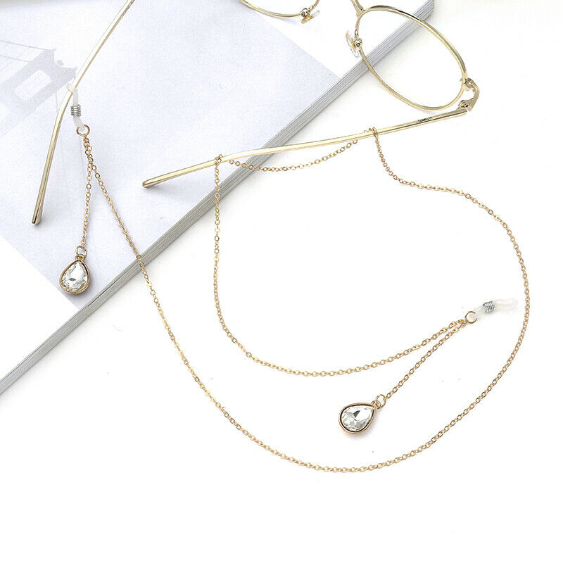 Eyeglass Cord Reading Glasses Eyewear Spectacles Drop Chain Strap Holder Gol Bj