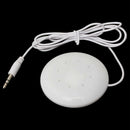 Portable 3.5mm Cushion Music Speaker White