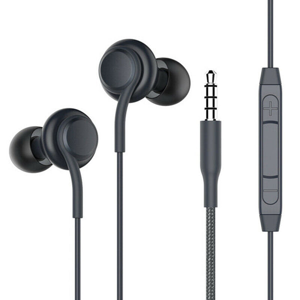 5X(3.5mm Jack In-Ear Earphones Super Clear Ear Buds Low Bass Earphone Nois D7F6)