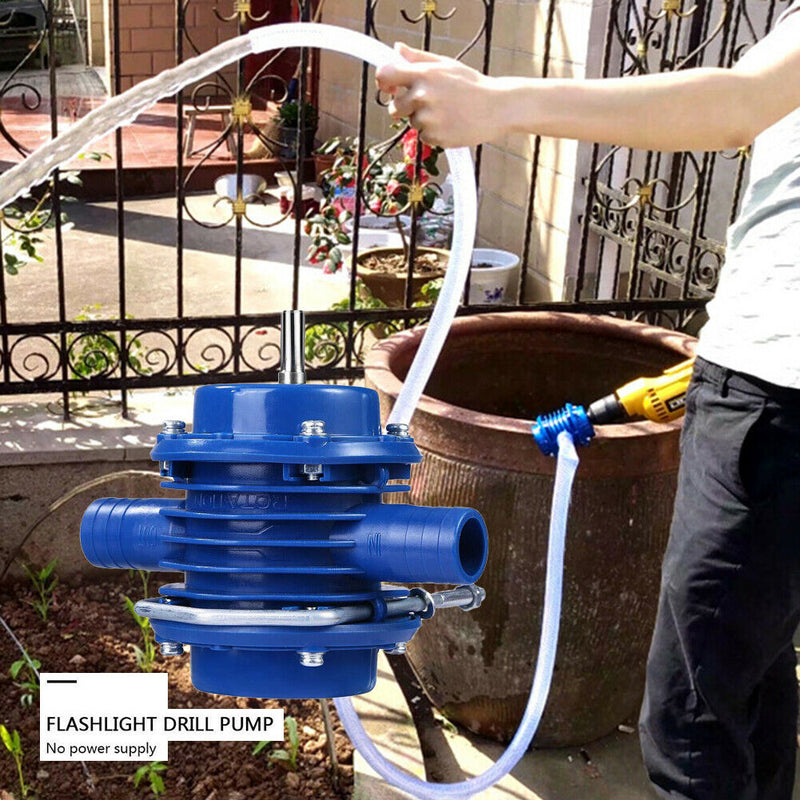 Self-Priming Hand Electric Drill Water Pump Mini Household Centrifugal Pump A