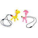Baby BPA Free Silicone Giraffe Teething Necklace Nursing Teether Yellow