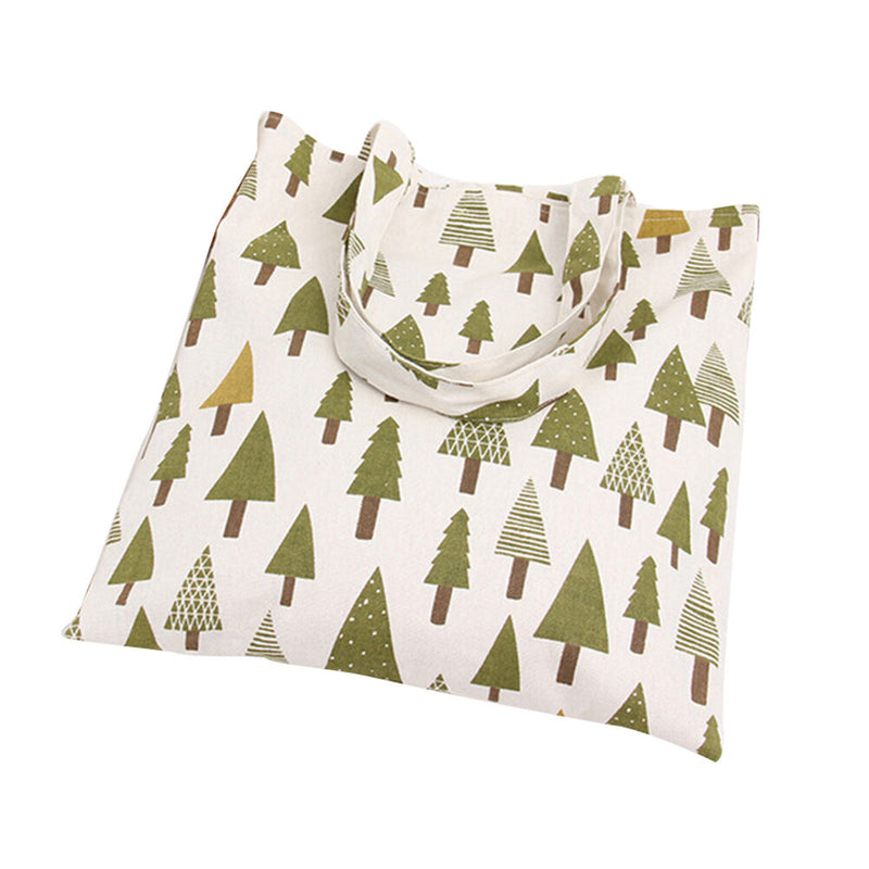 Fashion Women Cotton Linen Shopping Tote Carrying Shoulder Eco Reusable Bag LJ