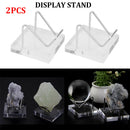 2x Display Stand Holder For Crystal Mineral Specimens Amethyst Display