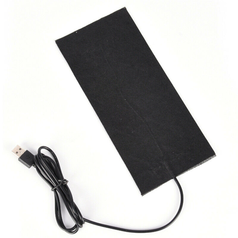DC5V 22*10CM USB Electric Heater Pad For Motor Car Pet Warmer Hand B Bj