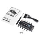 SATA Port to 10 Way 12V 3/4Pin Cooling Fan Splitter Hub PWM Controller