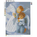 5D DIY Full Drill Diamond Painting Cute Angels Cross Stitch Embroidery Kit