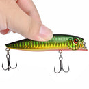 9cm 11g fishing lure hard baits artificial popper crankbait wobblers bait*4