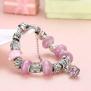 Cute Beads Women Rhinestone Pendant Hand Chain Girls Bracelet Jewelry Gift A