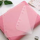 1pc 6Holes Loose Leaf Binder Notepad Notebook A6 Accessory Stationery Supply â„–[