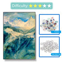 1000pcs DIY Mighty Mountain Puzzle Educational Learning Assembling Toys A