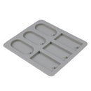 silicone diy candles aroma wax tablets mould chocolate fondant cake soap mold!j