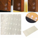 100 PCS Self Adhesive Rubber Feet Clear Semicircle Bumpers Door Buffer Pad NEW