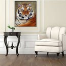 Tiger  5D Diamond DIY Painting  Kit Home Decor Craft(30 X 40cm)