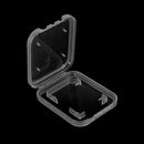 10PCS Transparent Standard  SDHC Memory Card Case Holder Box Storage PlasticME