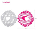 Love Heart Hollow Metal Cutting Dies Cut Stencil DIY Scrapbook Album Craft