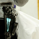 Pu Leather Rivet Hair Scissor Bag Clips Bag Hairdressing Barber Scissor H-O