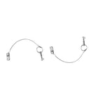 2PCS Marine Boat Top Pin Quick Release Pin Stainless Steel & Lanyard Bimini