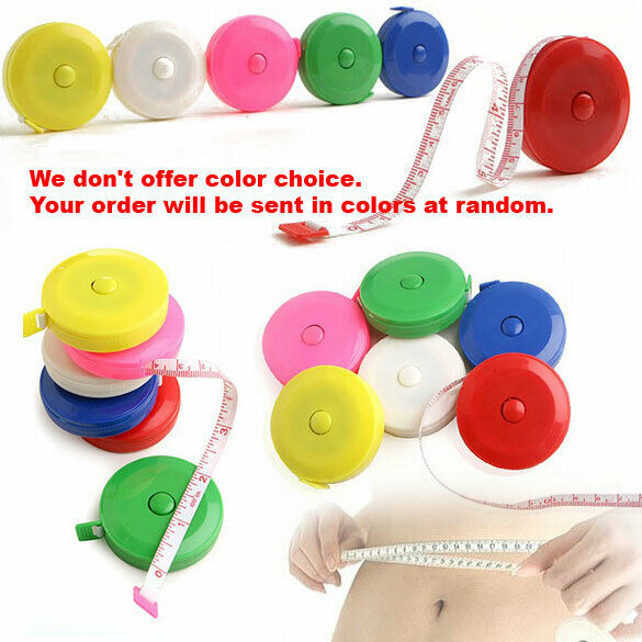 1.5m Retractable Ruler Tape Measure Fitness Accurate Caliper Accessory hv2n