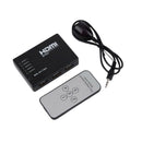 5 PORT HDMI Splitter Switch Selector Switcher Hub+Remote 1080p For HDTV ZKZ