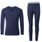 2pcs Seamless Fleece Clothes Set Letter Men Fitness Jumper Pants (Blue XL)